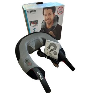 Homedics Shiatsu Kneading Neck & Shoulder Massager w/ Soothing Heat Flex Handles